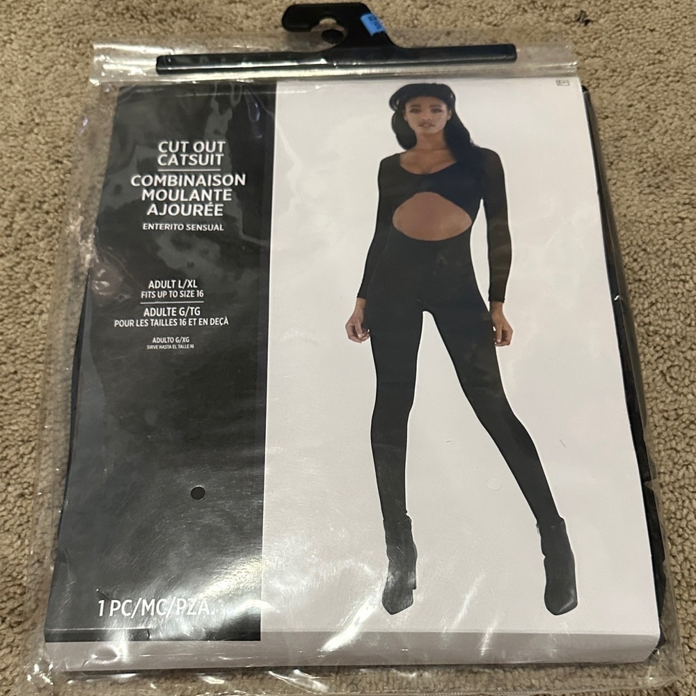 Catsuit Black Halloween Costume Cosplay Adult L/XL
Up to Size 16 New